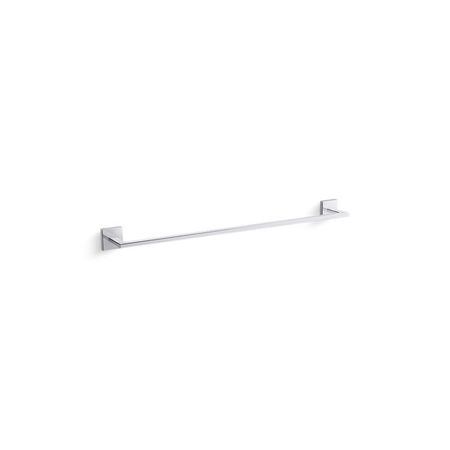 KOHLER Square 24" Towel Bar 23285-CP